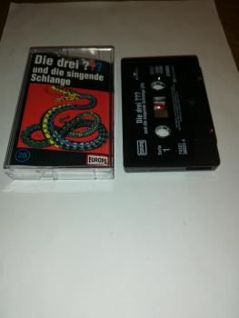 Die Drei Fragezeichen Folge 25 und die singende Schlange Schwarz 8287674446 4/1 Europa